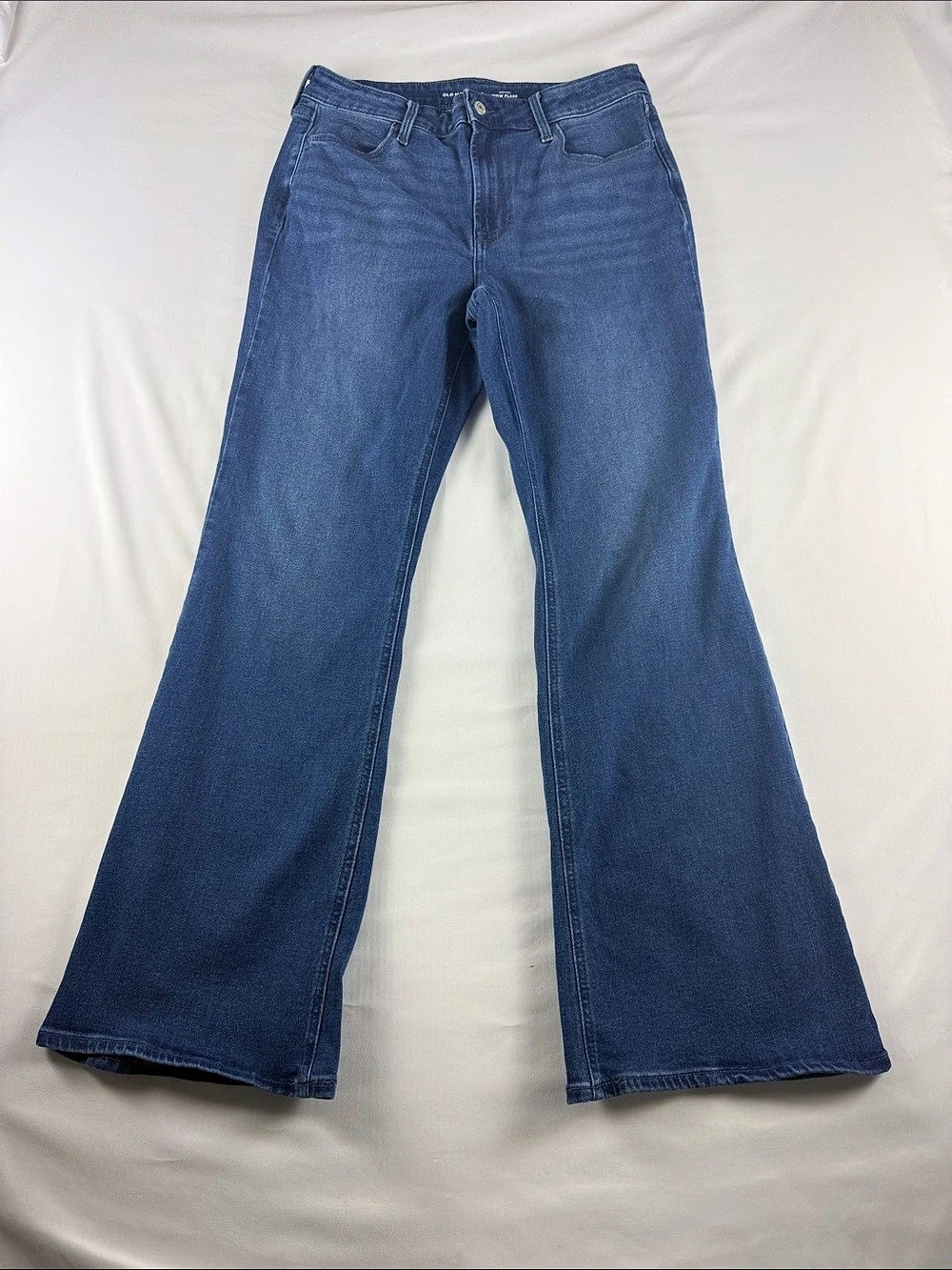 Old Navy High Rise WOW Flare Jeans Women’s 10 Stretch Denim